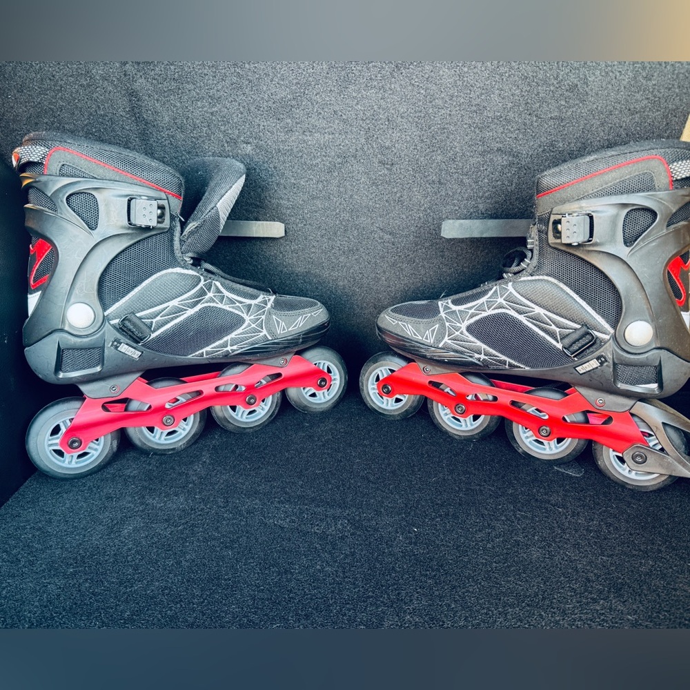 FILA Fitness Pro Inline Skates Red and Black Accents – Men’s Size 11